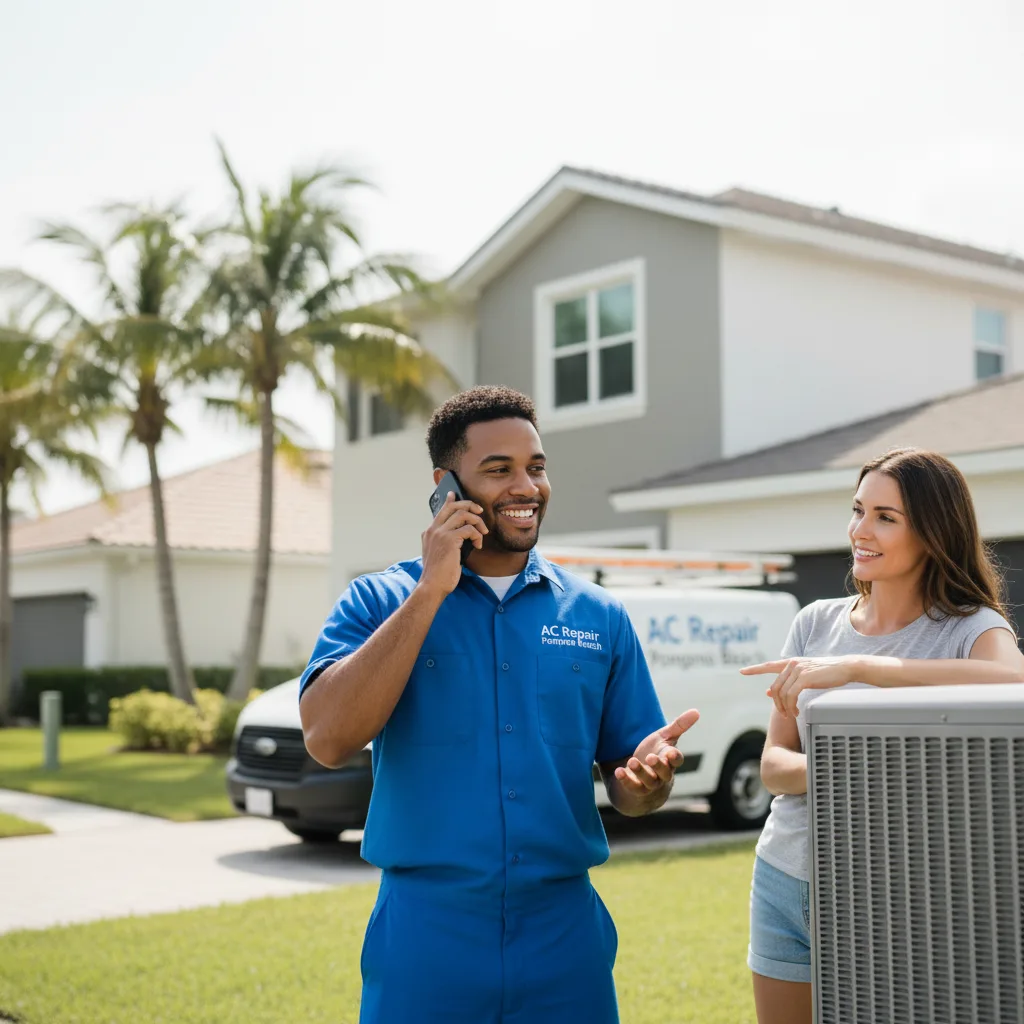 AC Repair Pompano Beach customer support in Ferdinand